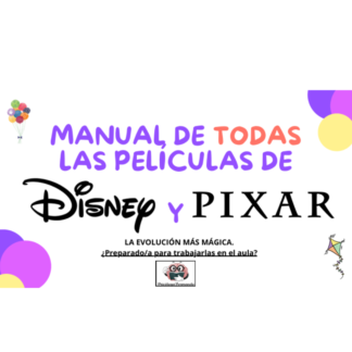 Manual de TODAS las películas de Disney y Pixar.